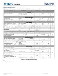 ICM-20789 Datasheet Page 13