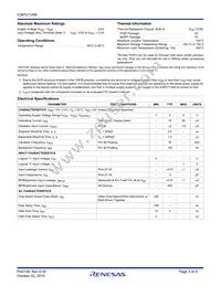 ICM7211AMIPL Datasheet Page 3