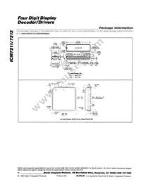 ICM7211MIPL+ Datasheet Page 16