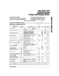 ICM7218BI/D Datasheet Page 3