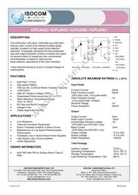 ICPL0500SMT&R Datasheet Cover