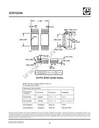 ICS1524AMT Datasheet Page 22