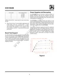 ICS1562BM-201T Datasheet Page 6