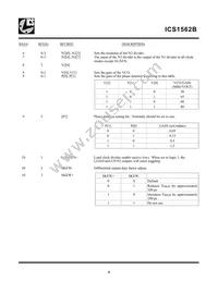 ICS1562BM-201T Datasheet Page 9