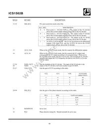 ICS1562BM-201T Datasheet Page 12