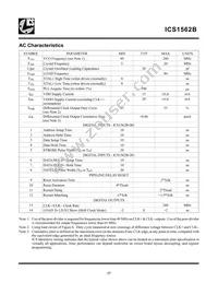 ICS1562BM-201T Datasheet Page 17