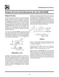 ICS1562BM-201T Datasheet Page 18