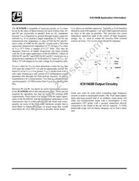 ICS1562BM-201T Datasheet Page 19