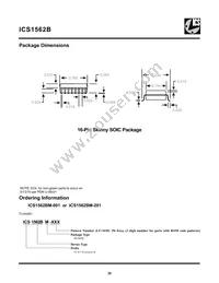 ICS1562BM-201T Datasheet Page 20