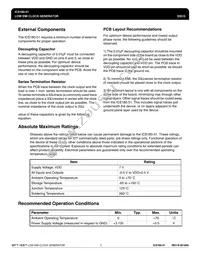 ICS180M-51T Datasheet Page 3