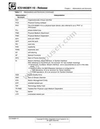 ICS1893BYI-10T Datasheet Page 11