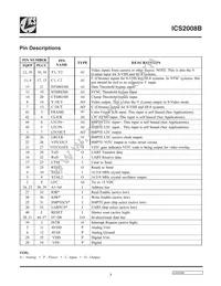 ICS2008BY-10T Datasheet Page 3