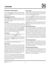 ICS2008BY-10T Datasheet Page 4
