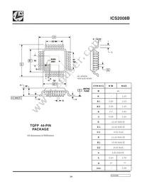 ICS2008BY-10T Datasheet Page 19