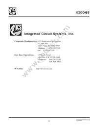 ICS2008BY-10T Datasheet Page 21