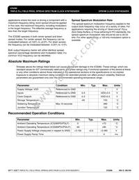 ICS280PGT Datasheet Page 4