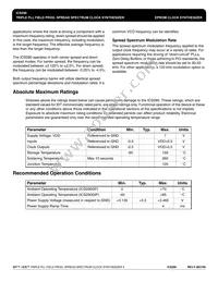 ICS290PGT Datasheet Page 4