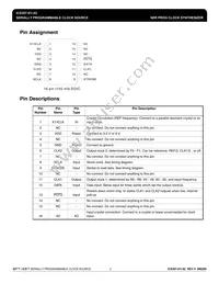 ICS307M-02T Datasheet Page 2