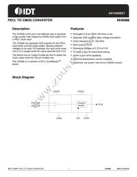 ICS508MILF Datasheet Cover