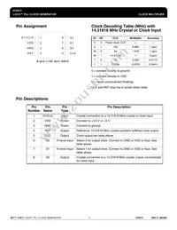 ICS513MT Datasheet Page 2
