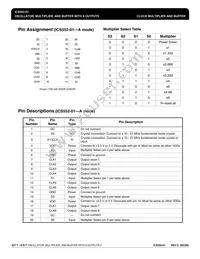 ICS552R-01T Datasheet Page 2