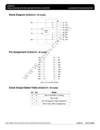 ICS552R-01T Datasheet Page 3