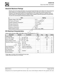 ICS557G-06T Datasheet Page 4