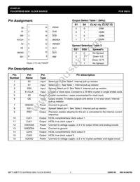 ICS557GI-03T Datasheet Page 2