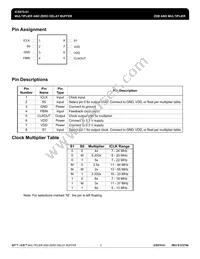 ICS570GI-01T Datasheet Page 2