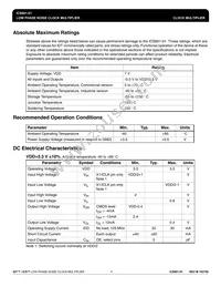 ICS601M-01T Datasheet Page 4