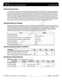 ICS601R-25T Datasheet Page 3