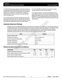 ICS650GI-44T Datasheet Page 4