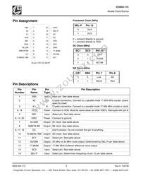 ICS650R-11IT Datasheet Page 2