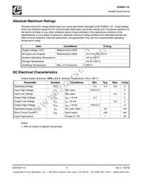ICS650R-11IT Datasheet Page 4