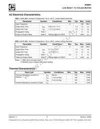 ICS651MIT Datasheet Page 5