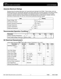 ICS661GIT Datasheet Page 4