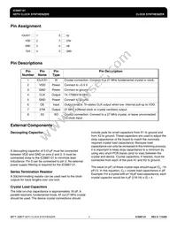ICS667M-01T Datasheet Page 2
