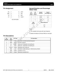 ICS7151MI-40T Datasheet Page 2