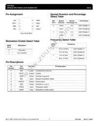 ICS7152AMI-11T Datasheet Page 2