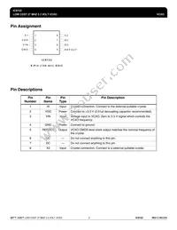 ICS722MLFT Datasheet Page 2