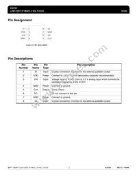ICS728MT Datasheet Page 2