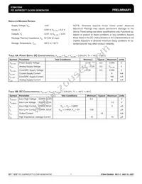 ICS841S04BGILF Datasheet Page 7