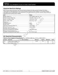 ICS853011CMLFT Datasheet Page 3