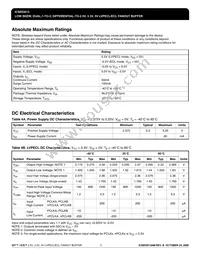 ICS853013AMLFT Datasheet Page 3