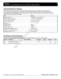 ICS853014BGLFT Datasheet Page 4