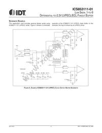 ICS853111AV-01LFT Datasheet Page 9