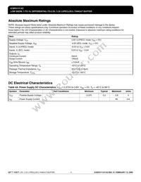 ICS853111AY-02LFT Datasheet Page 4