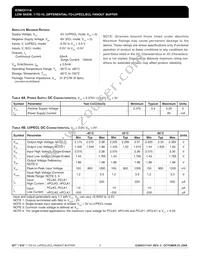 ICS853111AYLFT Datasheet Page 3