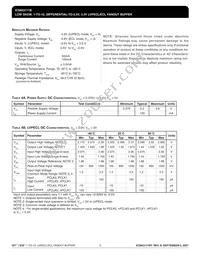 ICS853111BYLFT Datasheet Page 3