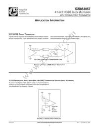 ICS854057AGLFT Datasheet Page 8